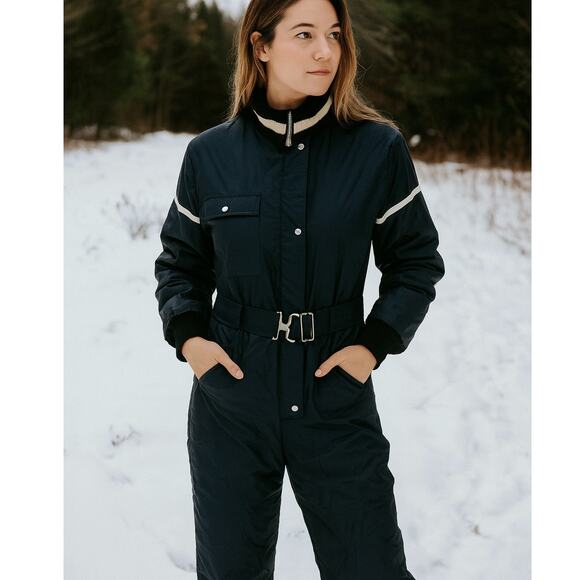 Vintage Raven 70s Snowmobile Snowsuit Ski Suit - Picture 1 of 11